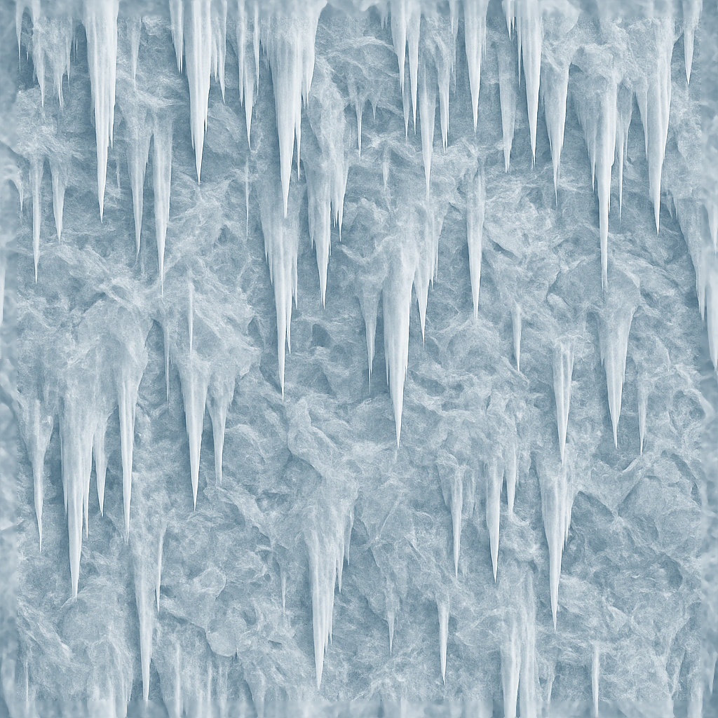 Seamless PBR Ice Textures for 3D Artists