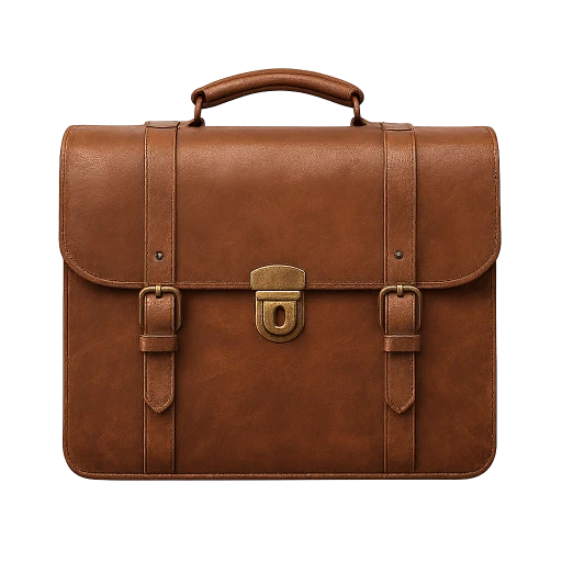 Preview — Vintage Leather Briefcase