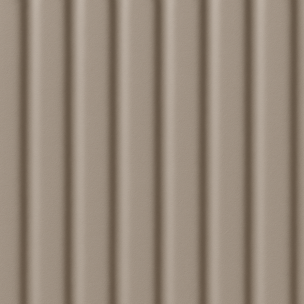 Raised Ridges Rotational Molded Plastic Semi Gloss Seamless Texture