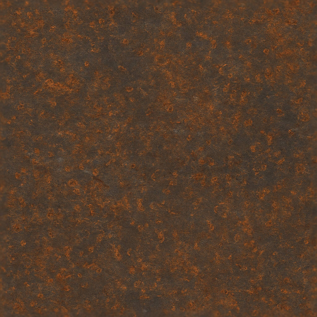 Shiny Metal Rusted Iron Surface With Metal Rust Spots And Meta… PBR ...