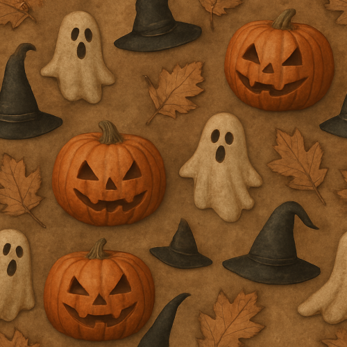 Creating and Using Vintage Halloween Seamless PBR Textures for Immersive 3D Projects