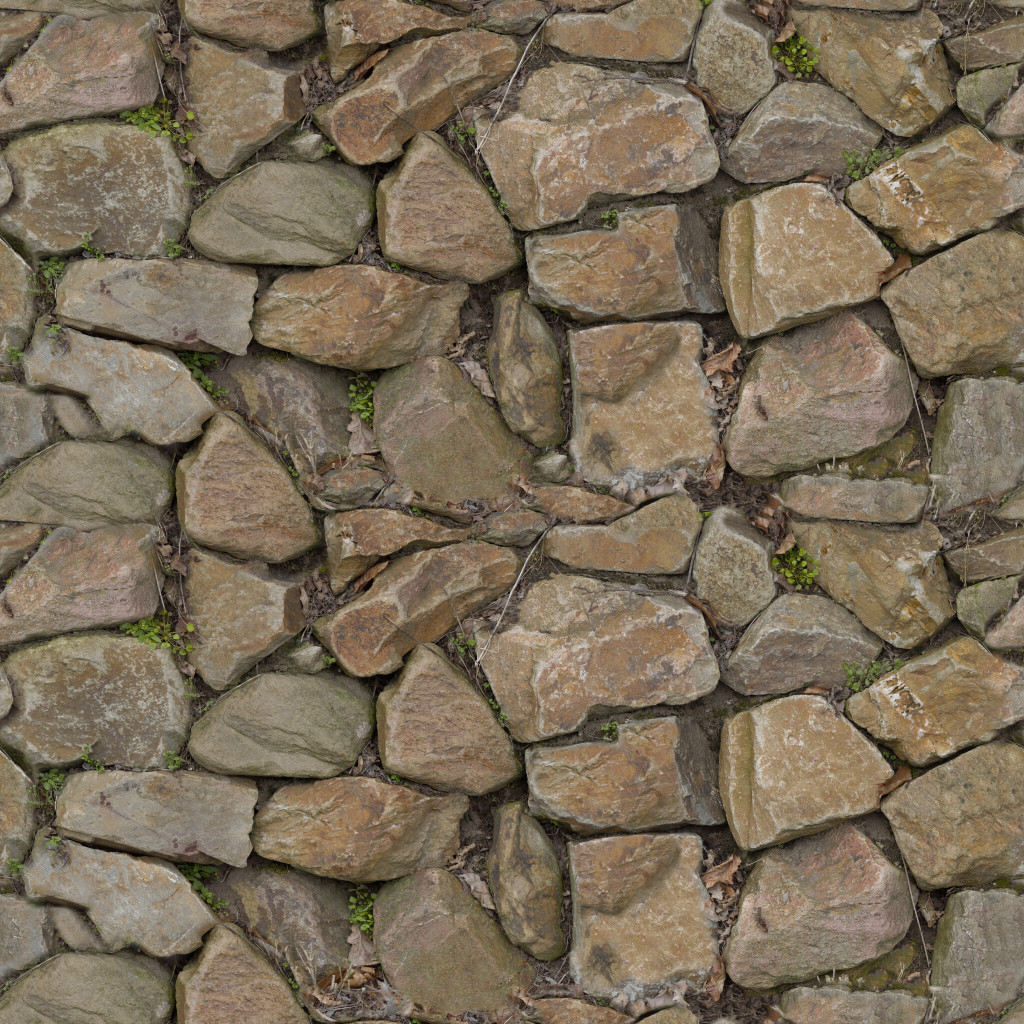 Rock Stone Natural Earthy Tileable Rough Weathered PBR Texture ...