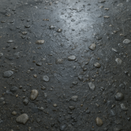 Creating and Utilizing Dynamic Weather PBR Textures for Interactive 3D Environments