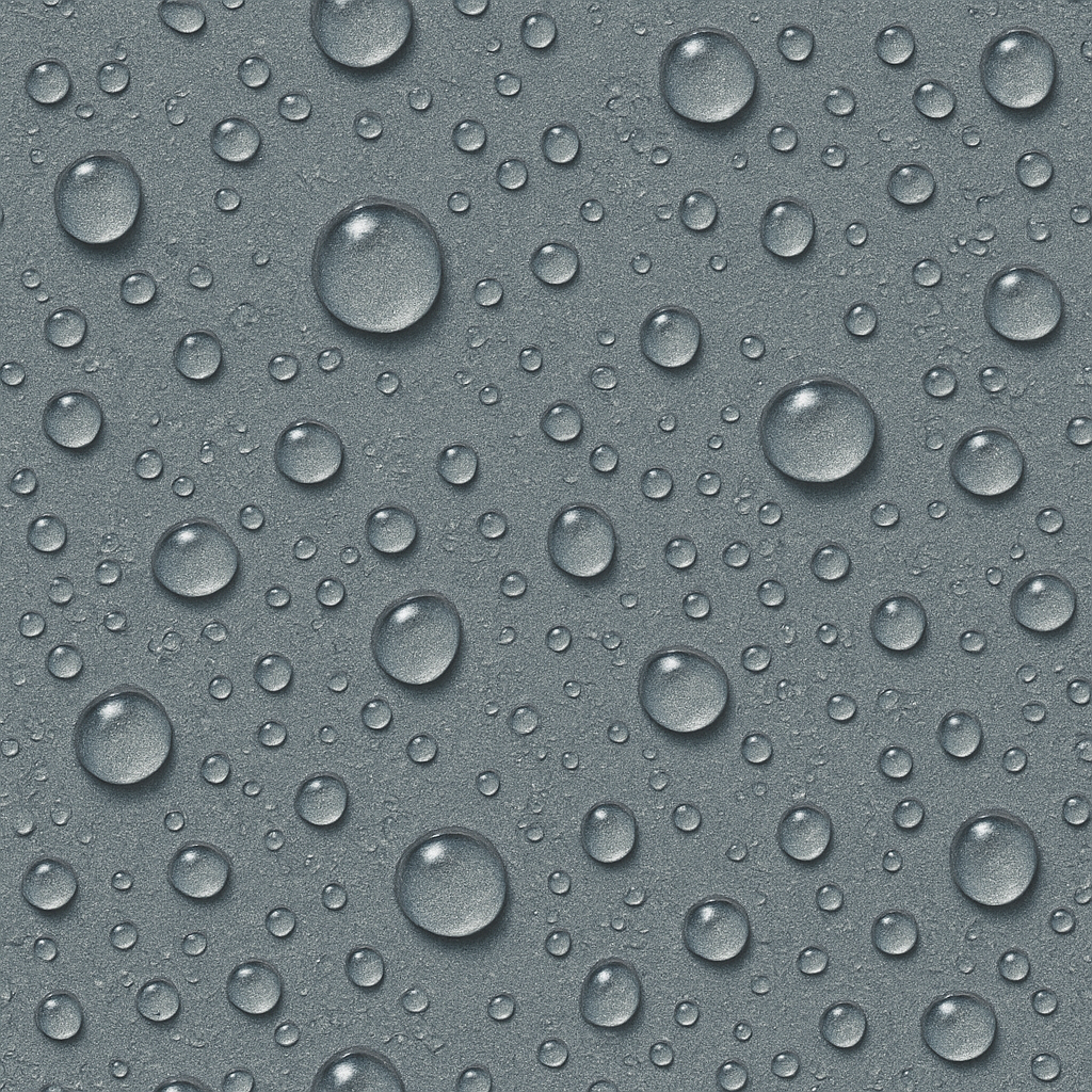 Sticky Tecture Seamless 3D PBR Texture of Sticky Droplets on Fabric