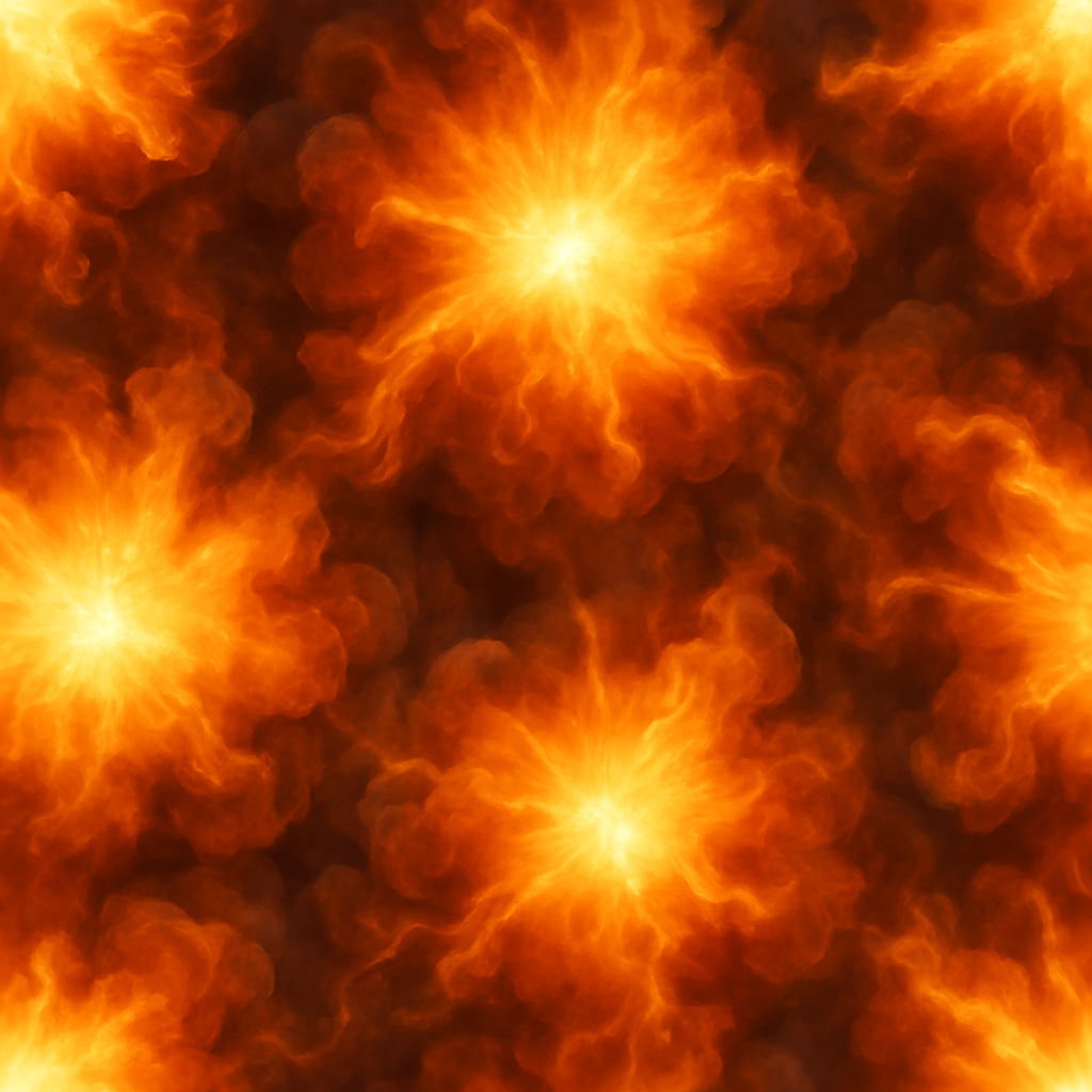 Explostion Texture Explosive Ignition Seamless 3D Explosion Texture 8K