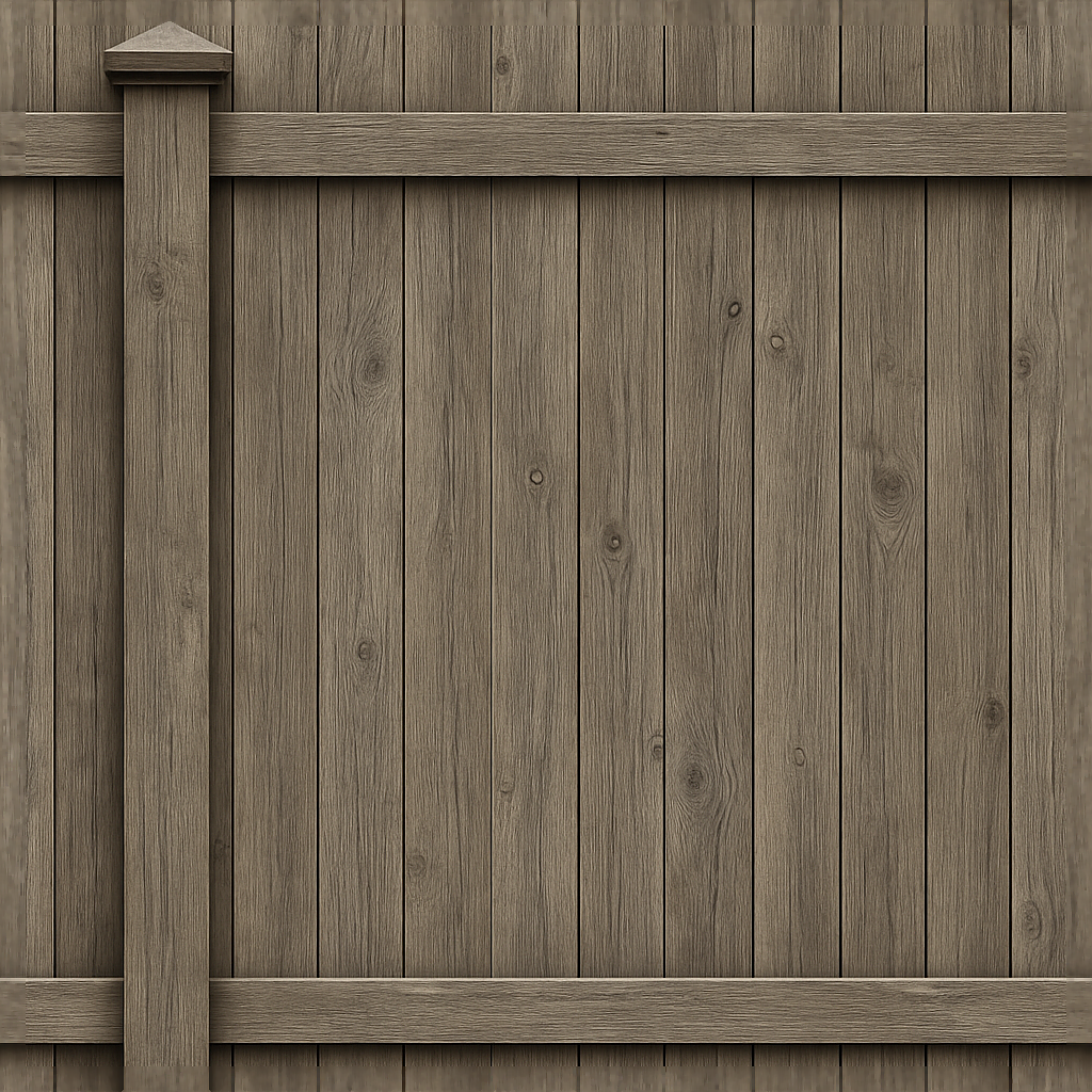 Seamless Privacy Fence Texture 8k PBR