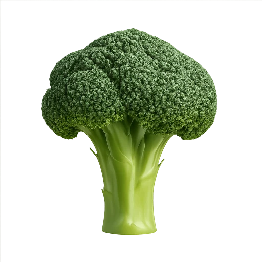 Preview — Single fresh broccoli floret