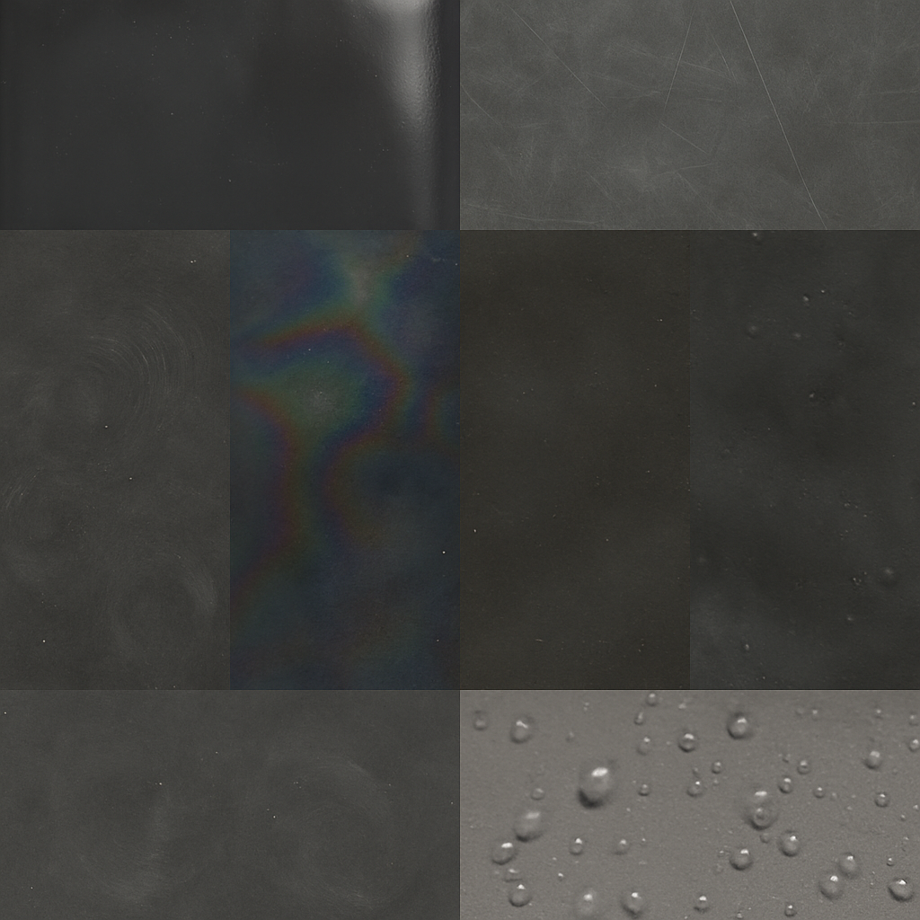 Plastic Render Glossy Plastic Surface With Smooth Reflective Finish PBR Texture ...