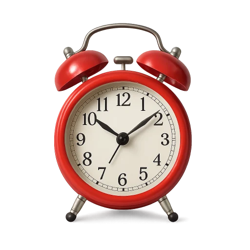 Preview — Red Vintage Alarm Clock