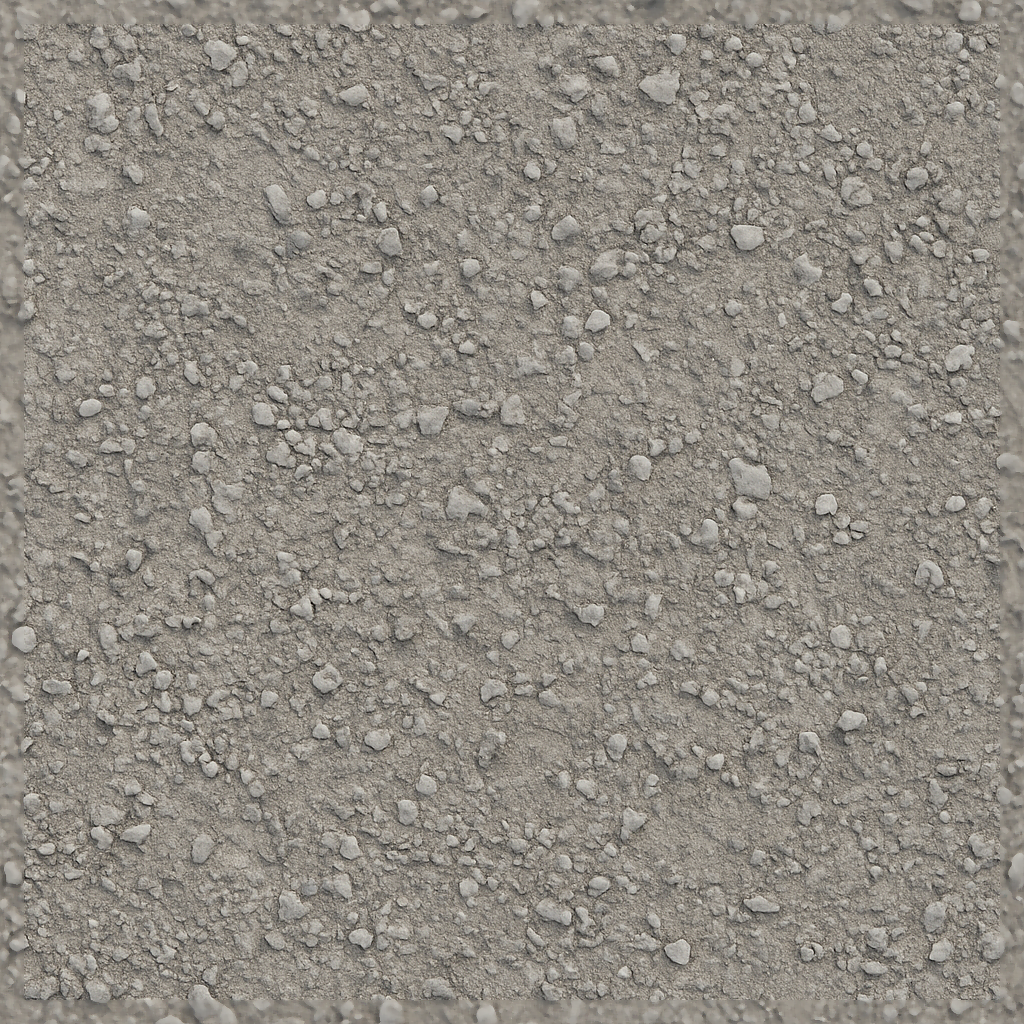 Compacted Shell Ground Material Of Gravel Ground With Stone Dust And Compacted Gravel Mix PBR Texture ...