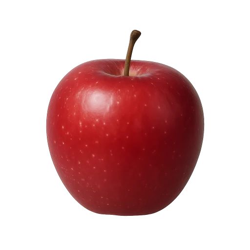 Preview — Realistic Red Apple
