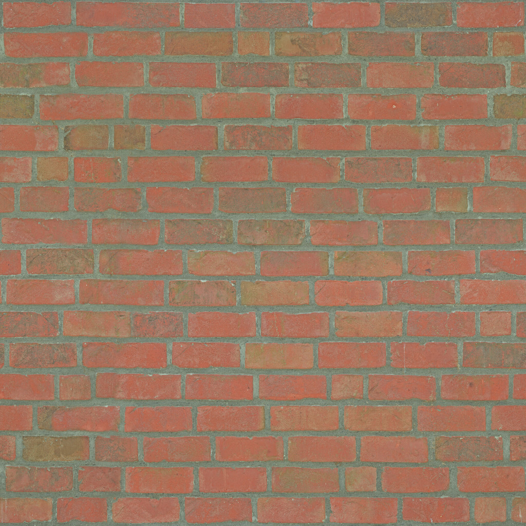 Bricks Red Tileable Weathered Rough Coarse… PBR Texture | AITextured
