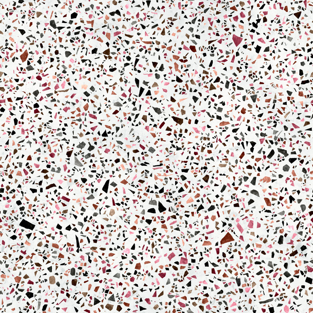 Terrazzo Tileable Flooring Pattern Colorful… PBR Texture | AITextured