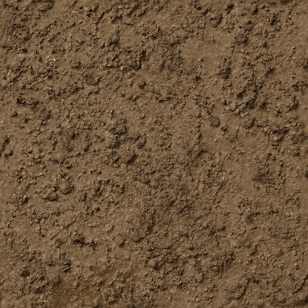 Mud Texture Poop Muddy Ground With Mud Splatter And Rough Grains PBR Texture – Seamless ...