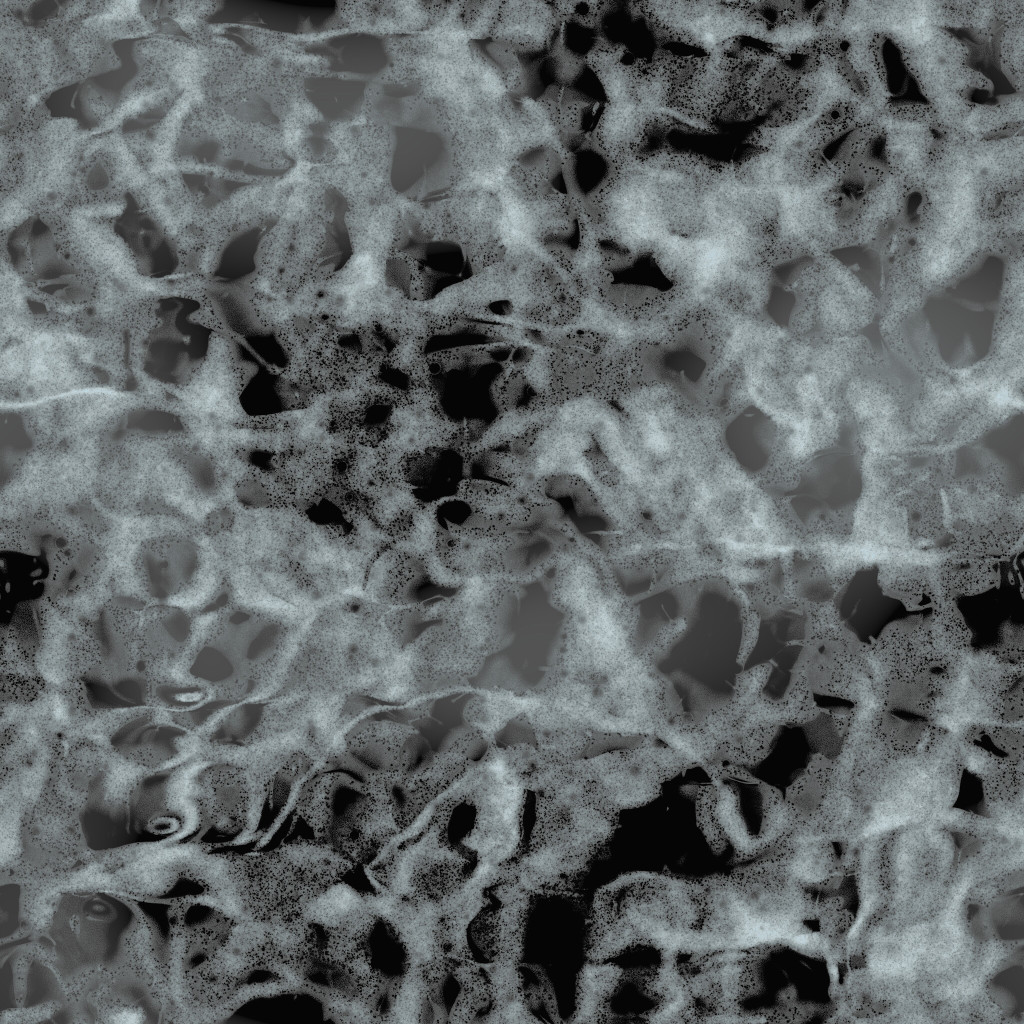 Foam Soft Light Tileable Fluid Pattern Coar… PBR Texture | AITextured