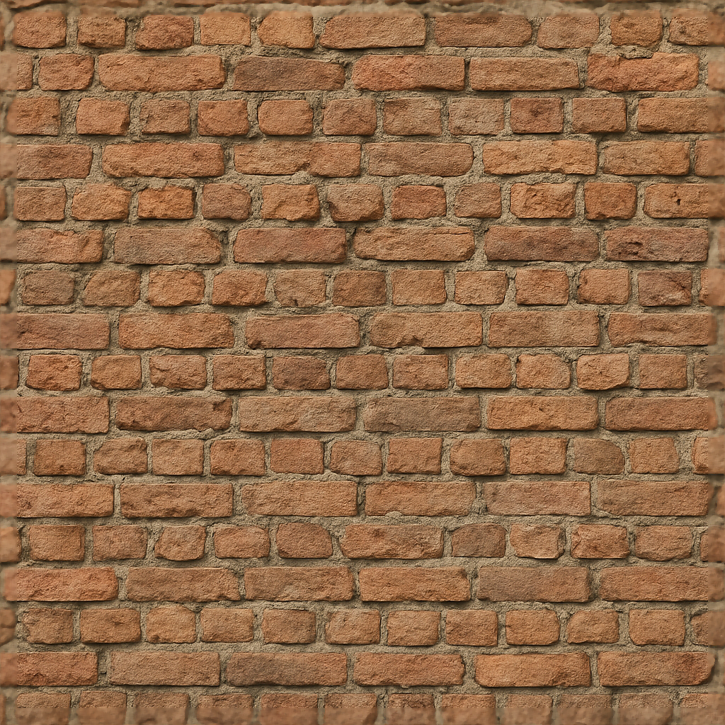 Old Brick Detailed Weathered Facade seamless PBR texture preview