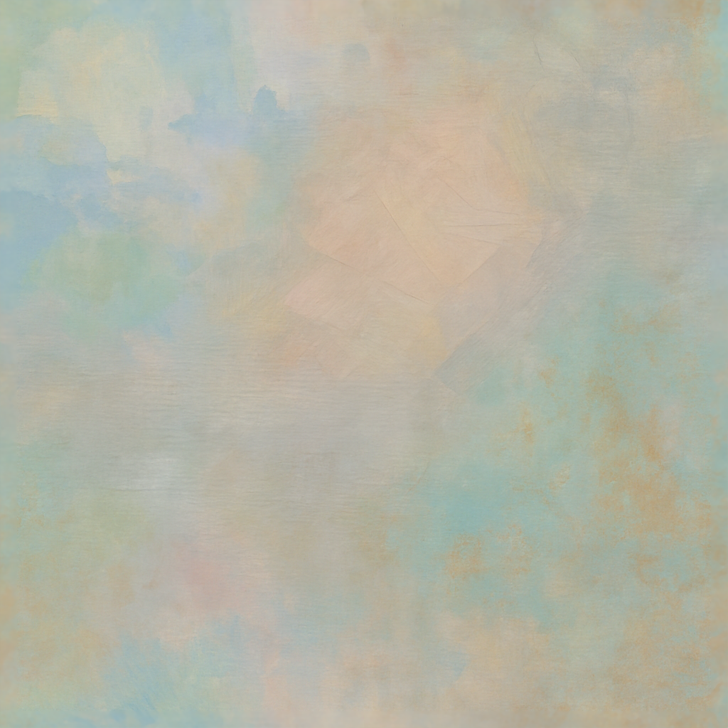 Pastel Watercolor Oil Paint Impressionist Cubist Minimalist Brushed Met… seamless PBR texture preview