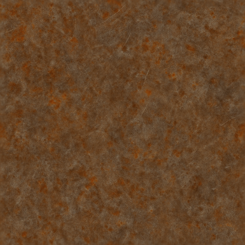 Rust Roughness Pbr Texture Rust Stains Metal Corrosion Oxidation Distr… PBR Texture | AITextured