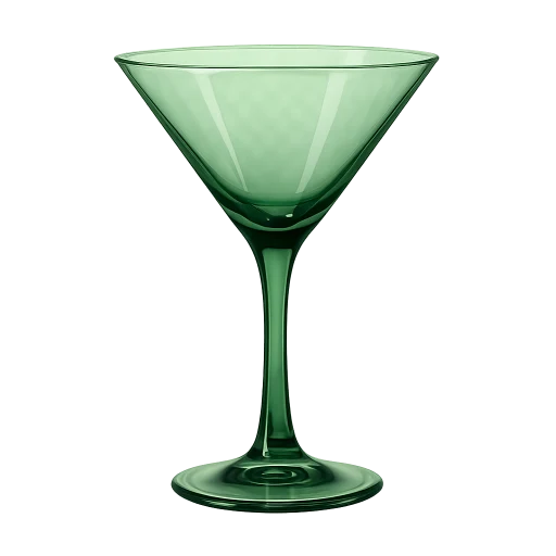 Preview — Green Glass Martini Glass