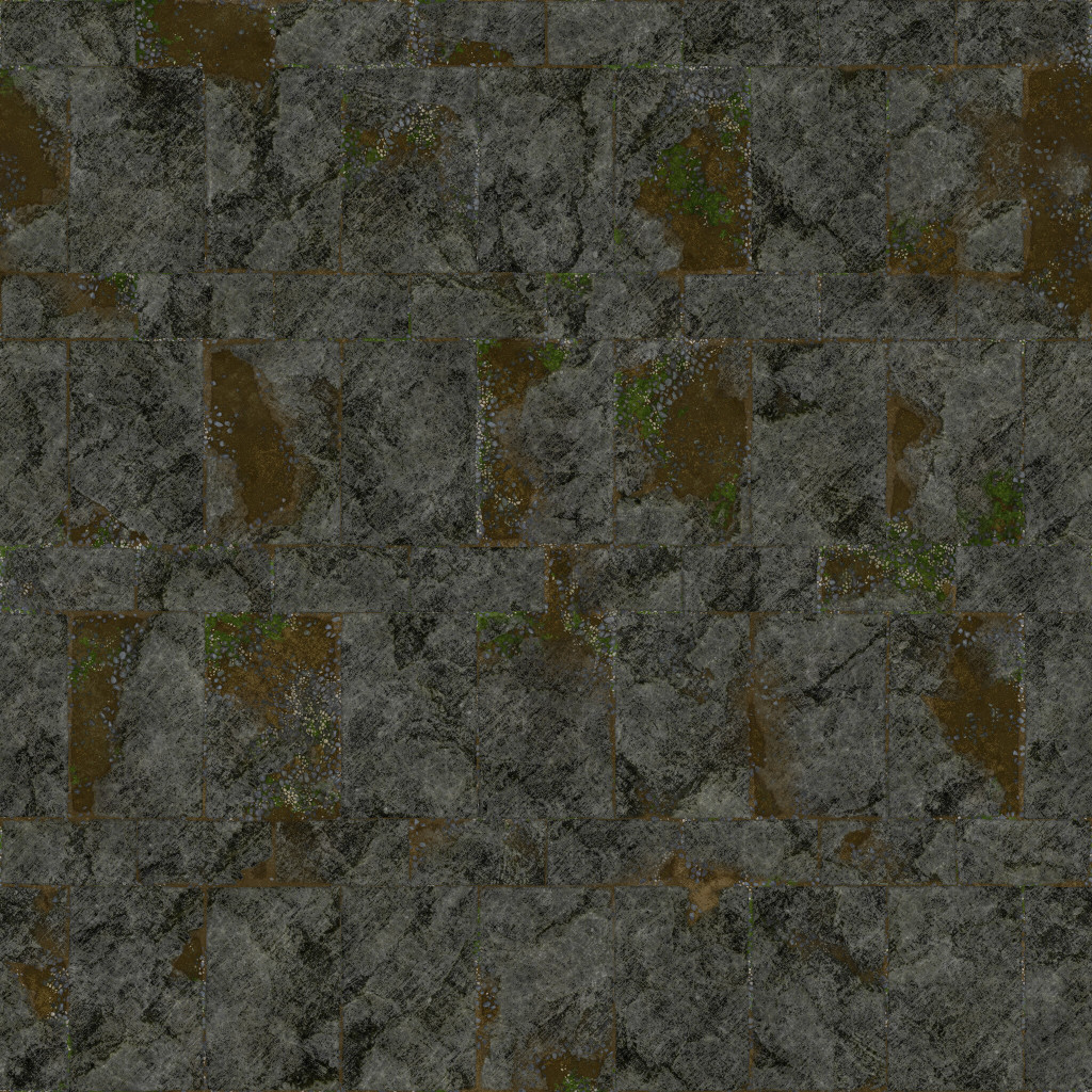 Tile Pavement Dark Weathered Rough Stone Gritty Organic Porous Asphalt ...