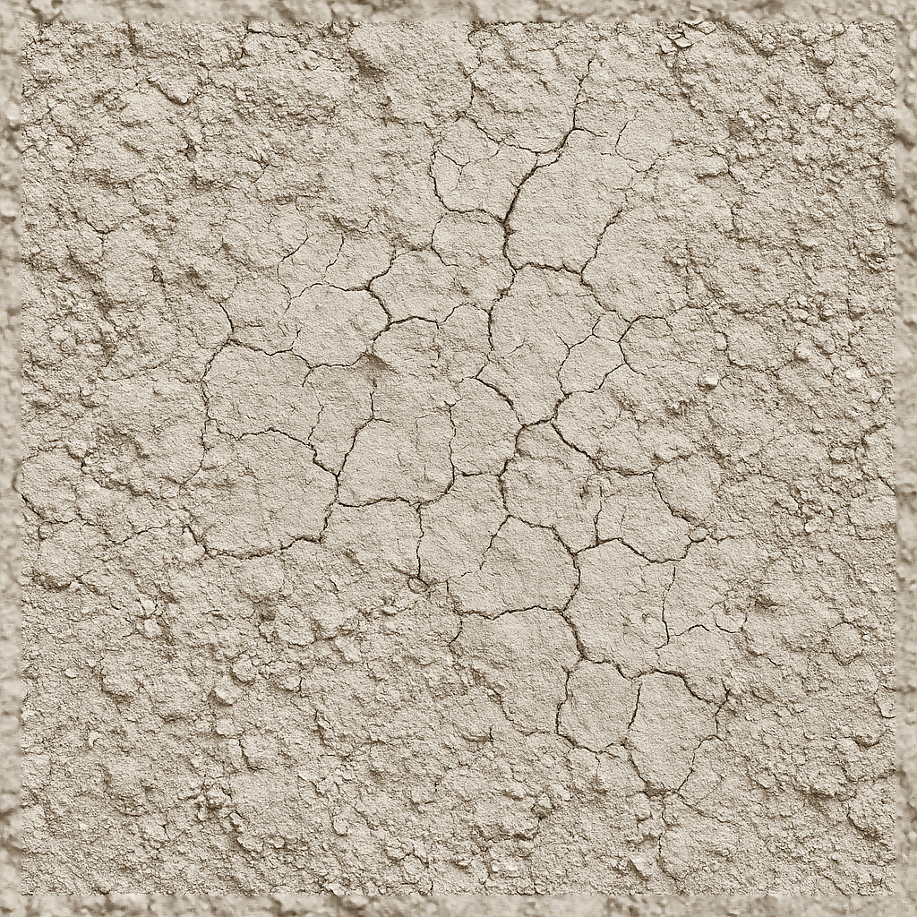 Of Chalky Soil With Calcium Deposits And Dry Mud Cracks PBR Texture ...