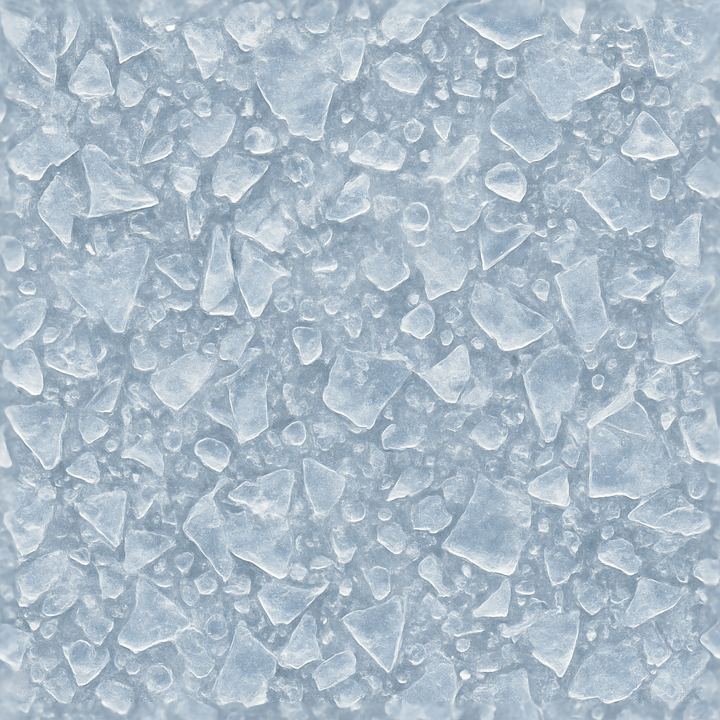 Seamless PBR Ice Textures for 3D Artists