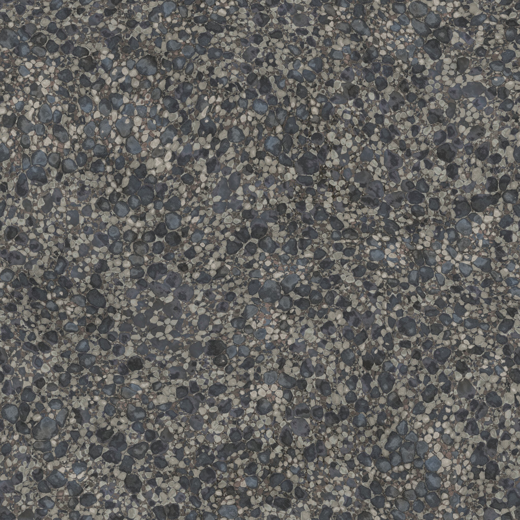 Gravel Coarse Rough Dark Stone Pebbled Textured Natural Earthy Tileable ...