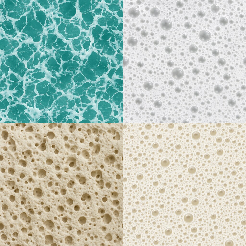 Foam Textures – Seamless Surfaces for 3D, PBR & CGI
