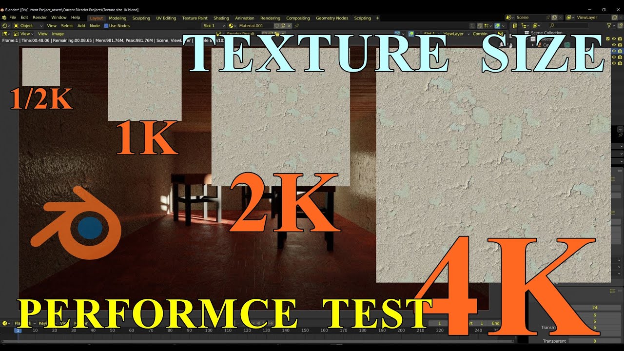 Why Resolution Matters in Seamless Textures: Choosing 1K, 2K, or 4K for 3D Projects