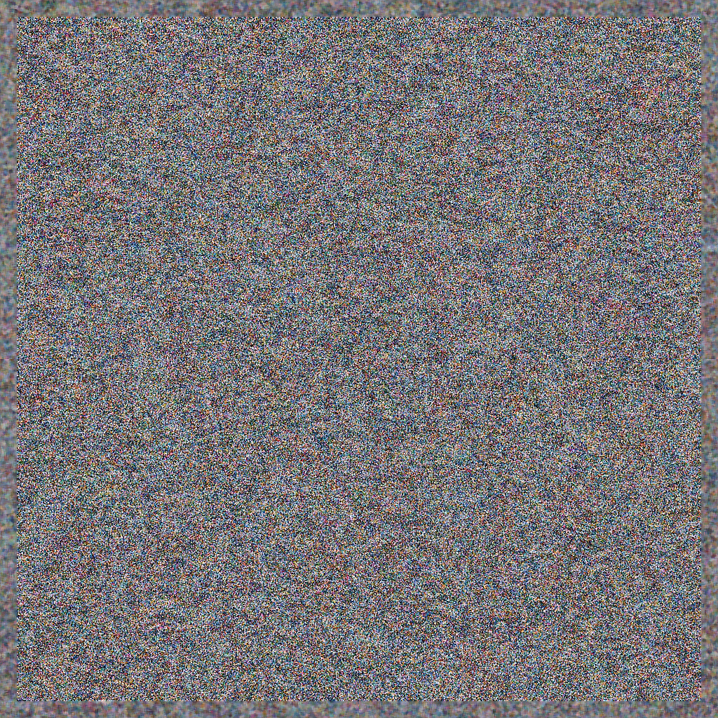 Seamless Digital Noise Glitch 3D PBR Texture 8K