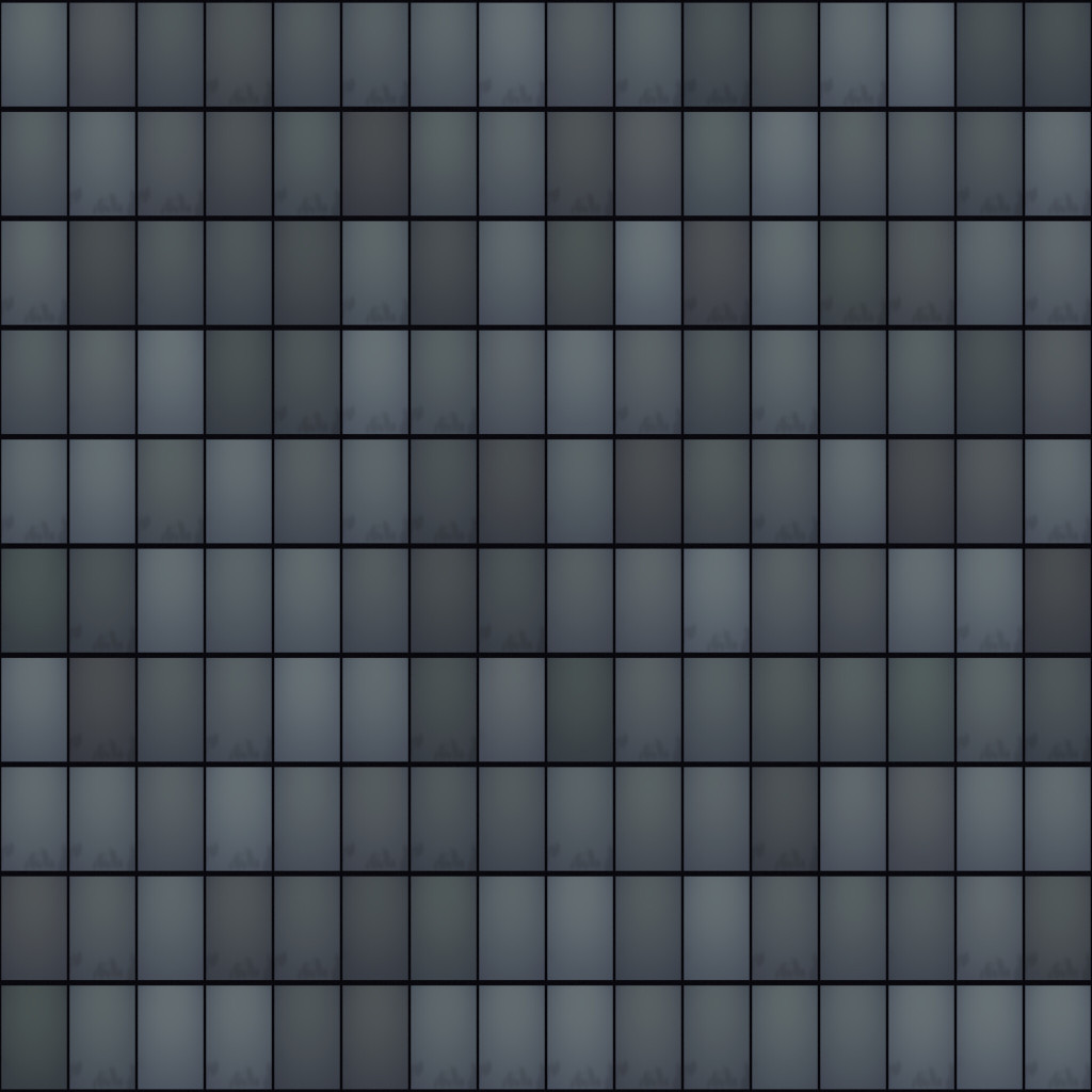 Facade Tileable Surface Modern Dark Building Pattern PBR Texture ...