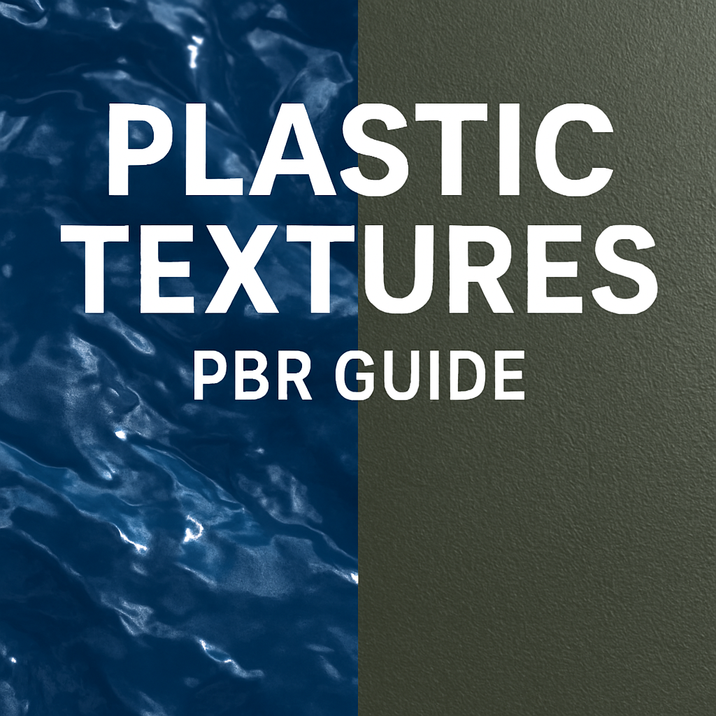 Plastic Seamless Textures – Complete PBR Guide for 3D, Architecture and Games
