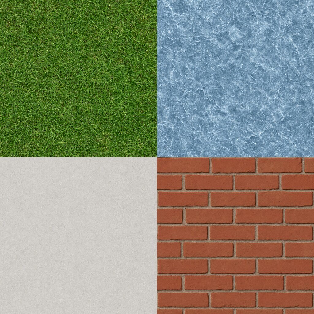 Basic Materials Textures – Seamless Surfaces for 3D, PBR & CGI