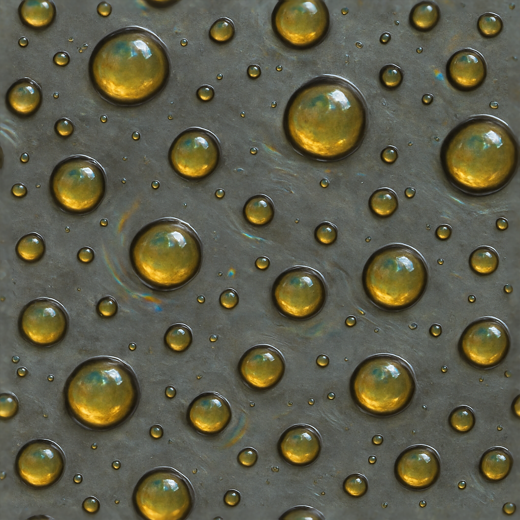 Seamless PBR Drops Textures for 3D Artists
