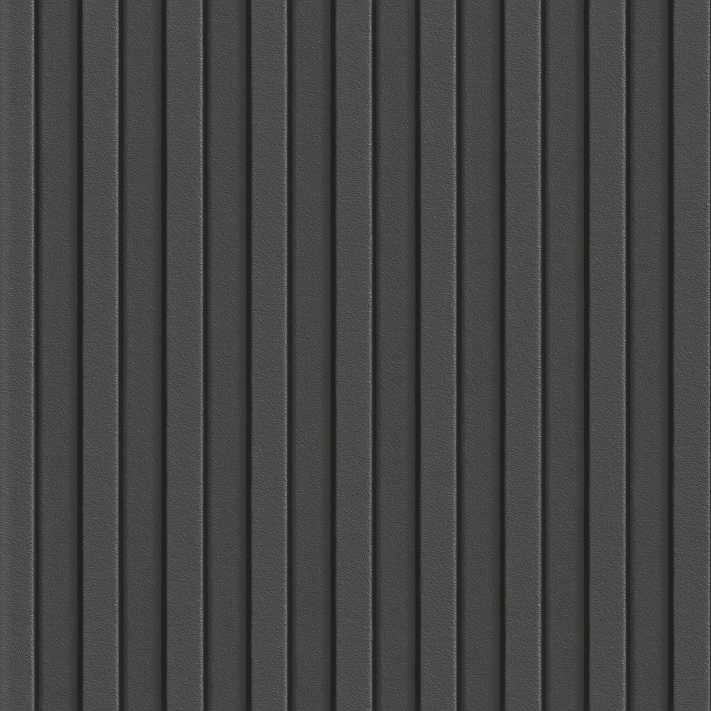 Linear Ridges Australia Seamless 3D Texture PBR 8K Linear Ridges Powder Coated Plate