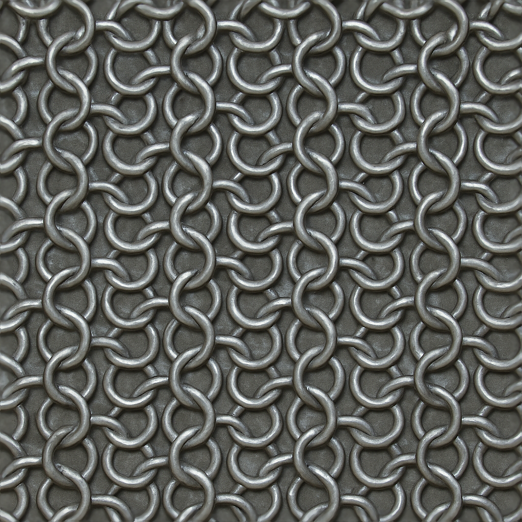 Seem Less Chain Texture Seamless Chainmail PBR Textures for 3D Artists