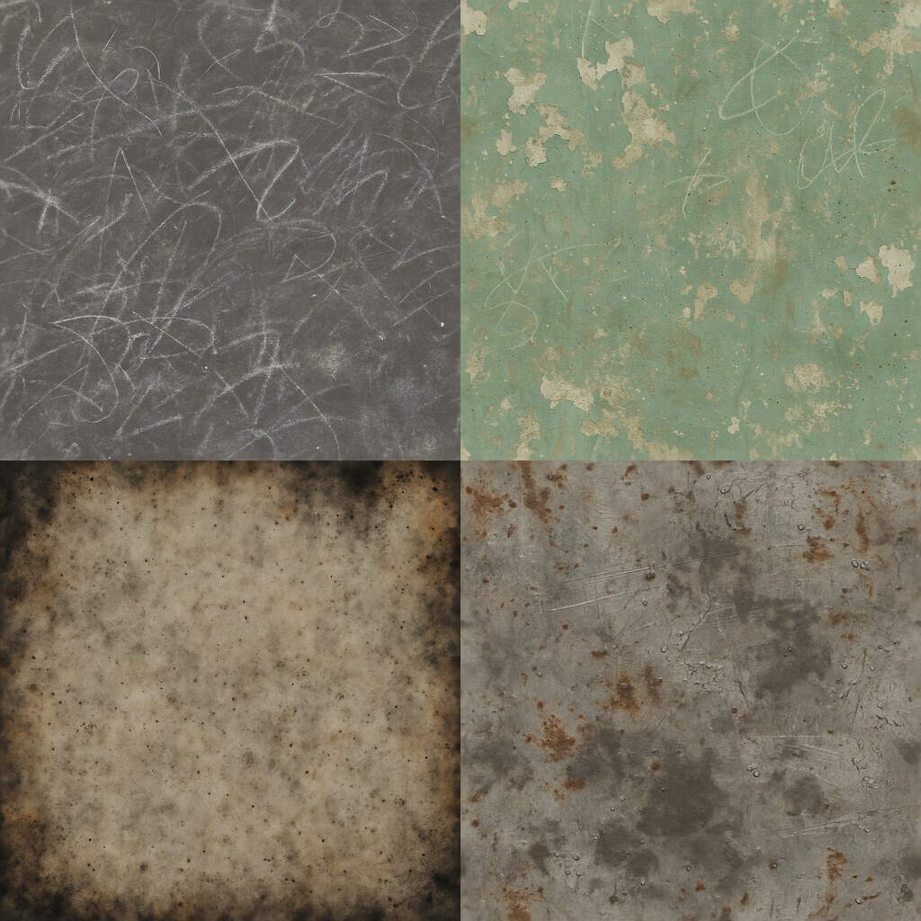 Decal Texture Pattern Seamless PBR Decal Textures for Realistic Surfaces