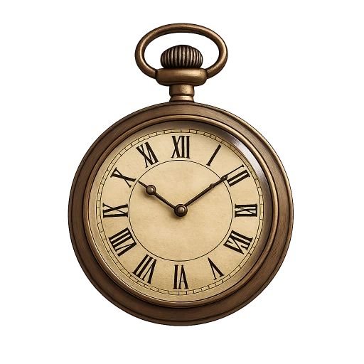 Preview — Vintage Bronze Pocket Watch