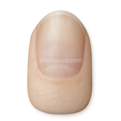 AI-Generated Seamless PBR Texture — realistic single human fingernail natural shape soft lighting high detail trans…