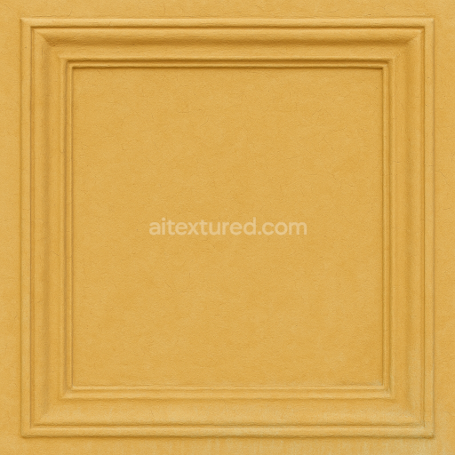 AI-Generated Seamless PBR Texture — Seamless, front-facing texture of a historic painted plaster door surround (only th…