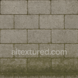 seamless AI-Generated Seamless PBR Texture — Seamless, front-facing texture of a weathered grey limestone ashlar wall, built fro… texture 8k free download PBR