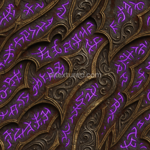 AI-Generated Seamless PBR Texture — Texture of [Dark Lord's shoulder armor]. Highly detailed PBR texture, realistic, ox…