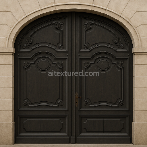 AI-Generated Seamless PBR Texture — Create a seamless, ultra-detailed PBR texture (4096×4096 px) of a large baroque-sty…