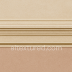 seamless AI-Generated Seamless PBR Texture — Seamless, front-facing texture of a baroque or neoclassical façade cornice, designe… texture 8k free download PBR