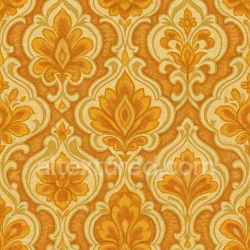 Generated seamless wallpaper 70's classical typically for that time texture 1024x1024 PBR