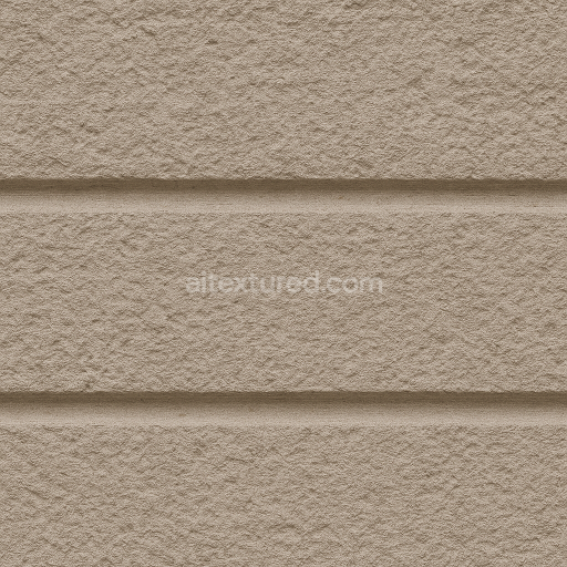 AI-Generated Seamless PBR Texture — Seamless tileable texture of a continuous horizontal stone band inspired by 19th-c…