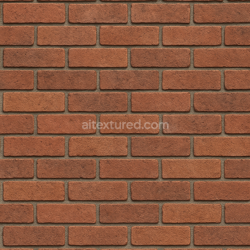 AI-Generated Seamless PBR Texture — Klinkerwände