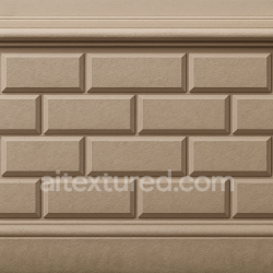 seamless AI-Generated Seamless PBR Texture — Front view of a baroque or early neoclassical façade base zone (plinth area), desig… texture 8k free download PBR