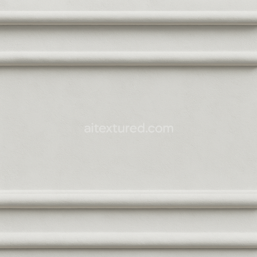 AI-Generated Seamless PBR Texture — &quot;Seamless texture of a simple plaster molding, minimalistic design with smooth surf…