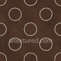 seamless AI-Generated Seamless PBR Texture — dark skin with single circle tattoo made with white texture 8k free download PBR